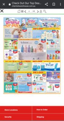 chemist warehouse free baby bundle.